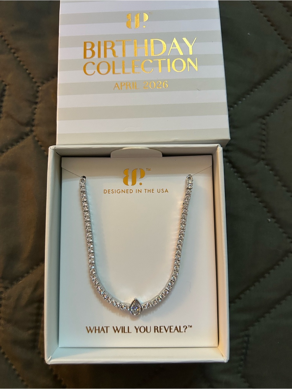 Bomb Party | April 2026 | Sienna CZ Tennis Bracelet | NWT
